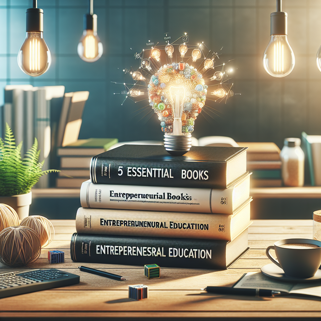 livros sobre educação empreendedora recomendados para profissionais